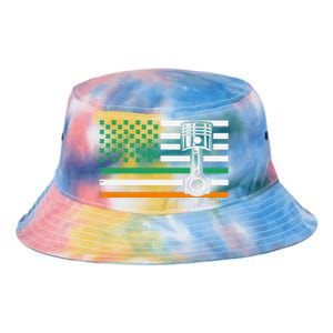 Irish Mechanic Cute Gift Machinist Cute Gift St Patrick’s Day Funny Gift Tie Dye Newport Bucket Hat