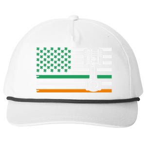 Irish Mechanic Cute Gift Machinist Cute Gift St Patrick’s Day Funny Gift Snapback Five-Panel Rope Hat