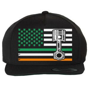 Irish Mechanic Cute Gift Machinist Cute Gift St Patrick’s Day Funny Gift Wool Snapback Cap