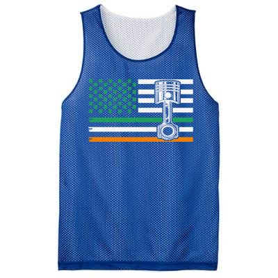 Irish Mechanic Cute Gift Machinist Cute Gift St Patrick’s Day Funny Gift Mesh Reversible Basketball Jersey Tank