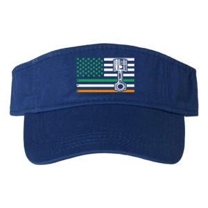 Irish Mechanic Cute Gift Machinist Cute Gift St Patrick’s Day Funny Gift Valucap Bio-Washed Visor