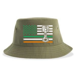 Irish Mechanic Cute Gift Machinist Cute Gift St Patrick’s Day Funny Gift Sustainable Bucket Hat