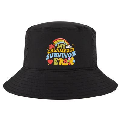 In My Chlamydia Survivor Era Funny Inappropriate Cool Comfort Performance Bucket Hat