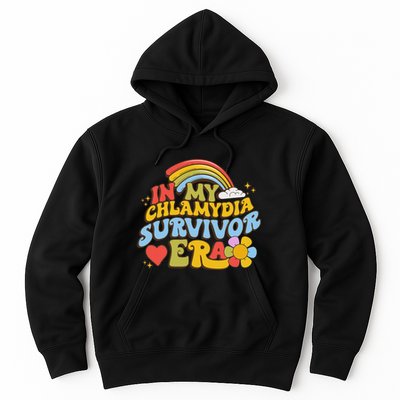 In My Chlamydia Survivor Era Funny Inappropriate Hoodie