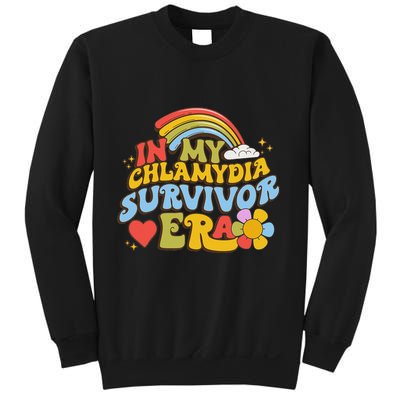 In My Chlamydia Survivor Era Funny Inappropriate Sweatshirt