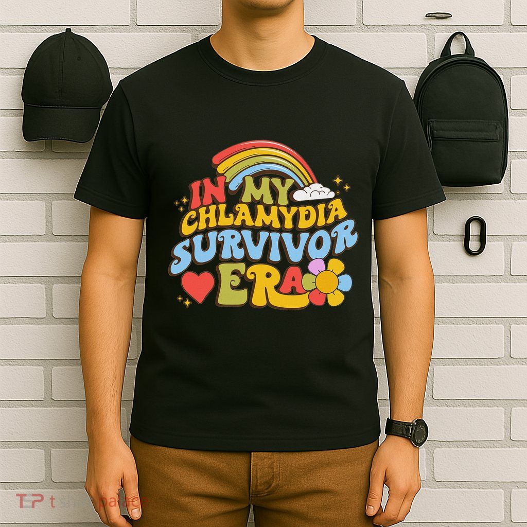 In My Chlamydia Survivor Era Funny Inappropriate T-Shirt
