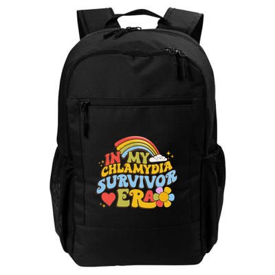 In My Chlamydia Survivor Era Funny Inappropriate Backpack