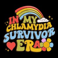 In My Chlamydia Survivor Era Funny Inappropriate 7-Panel Snapback Hat