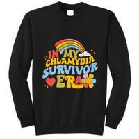 In My Chlamydia Survivor Era Funny Inappropriate Tall Sweatshirt