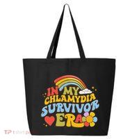 In My Chlamydia Survivor Era Funny Inappropriate 25L Jumbo Tote