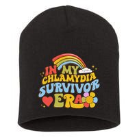 In My Chlamydia Survivor Era Funny Inappropriate Short Acrylic Beanie