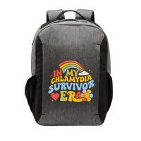 In My Chlamydia Survivor Era Funny Inappropriate Vector Backpack