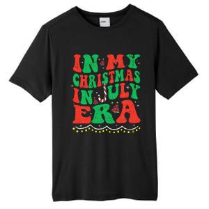 In My Christmas In July Era Funny Xmas Summer Tall Fusion ChromaSoft Performance T-Shirt