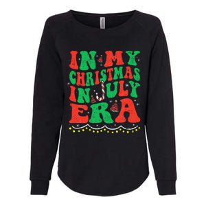 In My Christmas In July Era Funny Xmas Summer Womens California Wash Sweatshirt