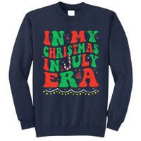 In My Christmas In July Era Funny Xmas Summer Sweatshirt