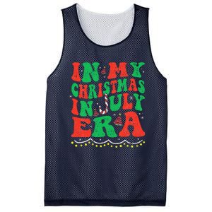 In My Christmas In July Era Funny Xmas Summer Mesh Reversible Basketball Jersey Tank