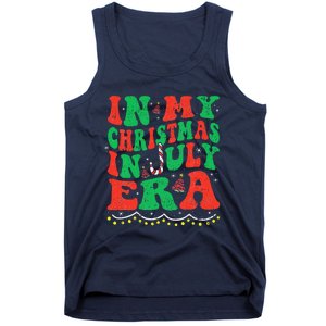 In My Christmas In July Era Funny Xmas Summer Tank Top