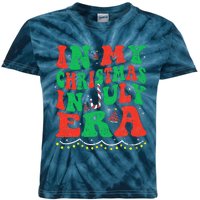 In My Christmas In July Era Funny Xmas Summer Kids Tie-Dye T-Shirt