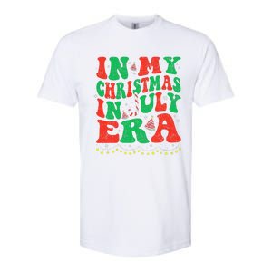 In My Christmas In July Era Funny Xmas Summer Softstyle CVC T-Shirt