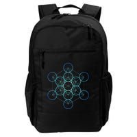 Indigo MetatronS Cube Sacred Geometry Backpack