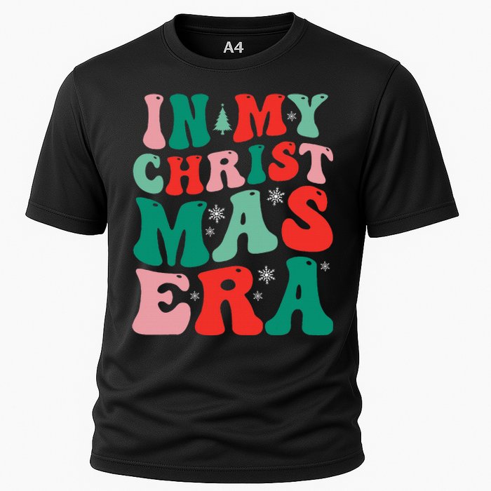 In My Christmas Era Groovy Xmas  Cooling Performance Crew T-Shirt