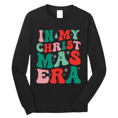 In My Christmas Era Groovy Xmas  Long Sleeve Shirt