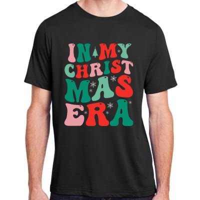 In My Christmas Era Groovy Xmas  Adult ChromaSoft Performance T-Shirt