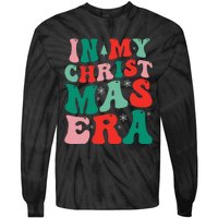 In My Christmas Era Groovy Xmas  Tie-Dye Long Sleeve Shirt