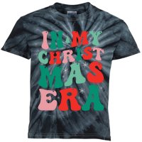 In My Christmas Era Groovy Xmas  Kids Tie-Dye T-Shirt