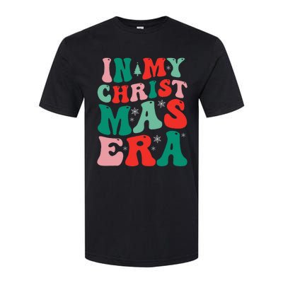 In My Christmas Era Groovy Xmas  Softstyle CVC T-Shirt