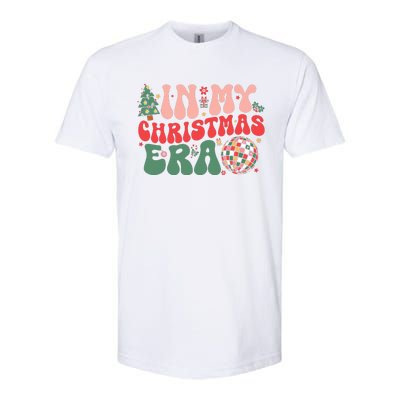 In My Christmas Era Groovy Retro Softstyle® CVC T-Shirt