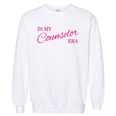 In My Counselor Era Garment-Dyed Sweatshirt