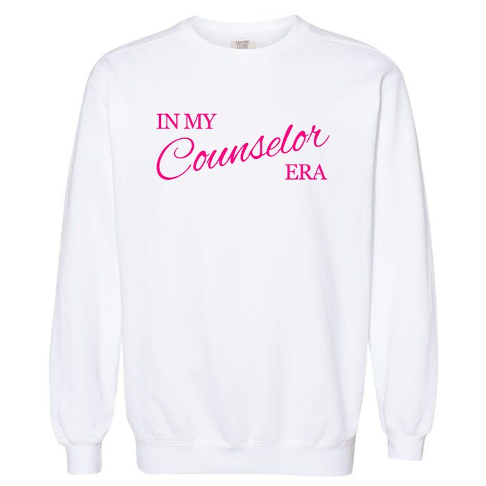 In My Counselor Era Garment-Dyed Sweatshirt