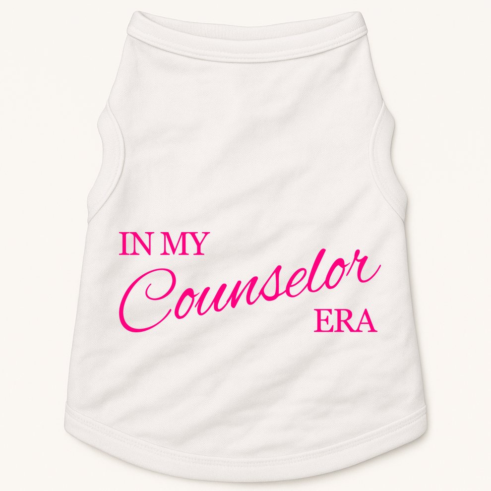 In My Counselor Era Doggie Tank