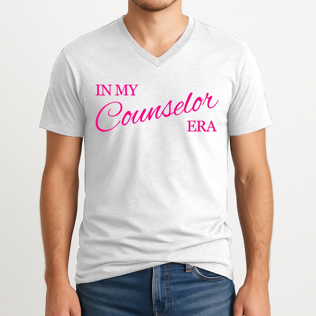 In My Counselor Era V-Neck T-Shirt
