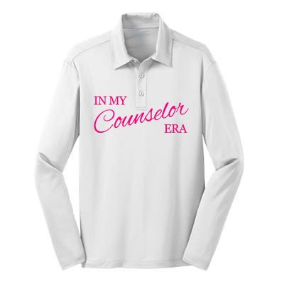 In My Counselor Era Silk Touch Performance Long Sleeve Polo