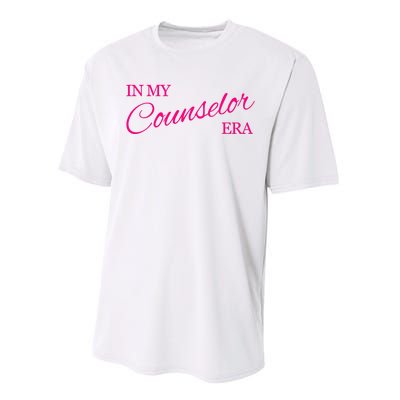 In My Counselor Era Performance Sprint T-Shirt