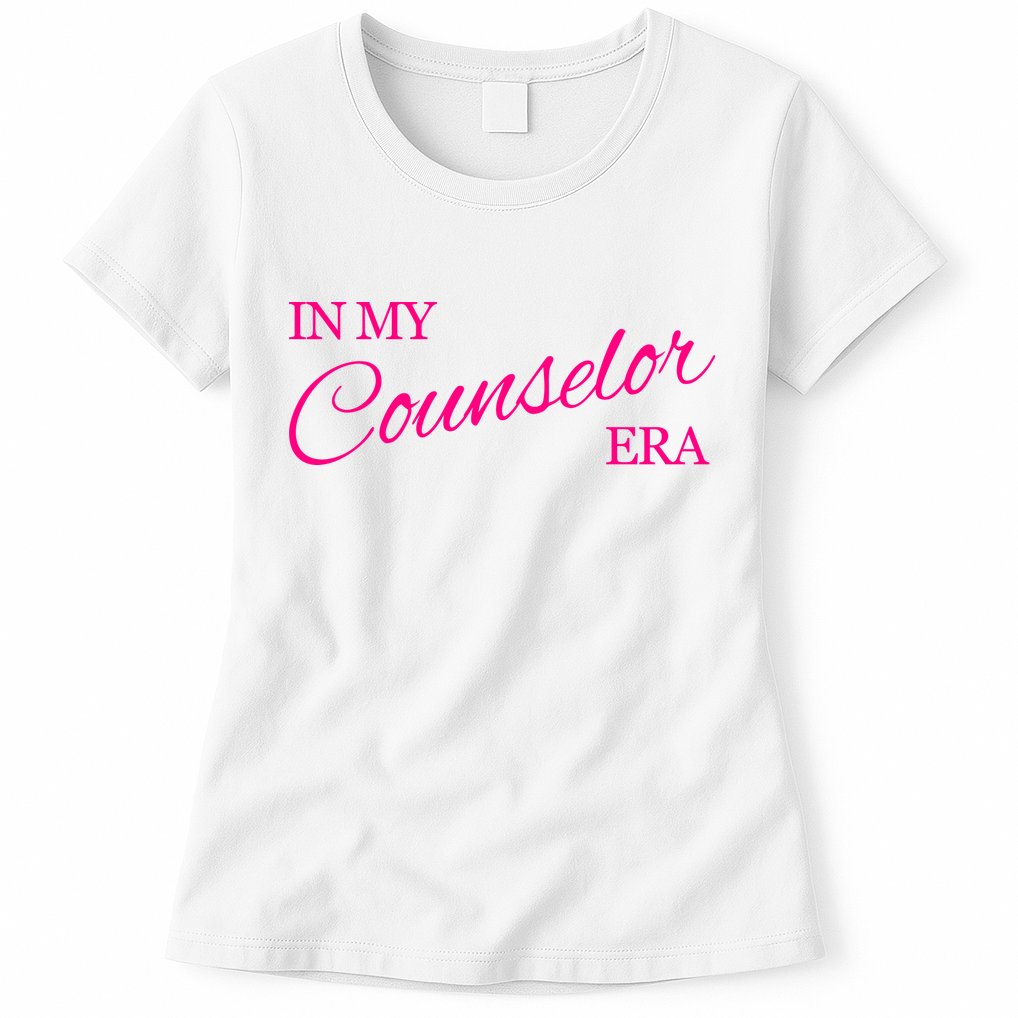 In My Counselor Era Womens T-Shirt