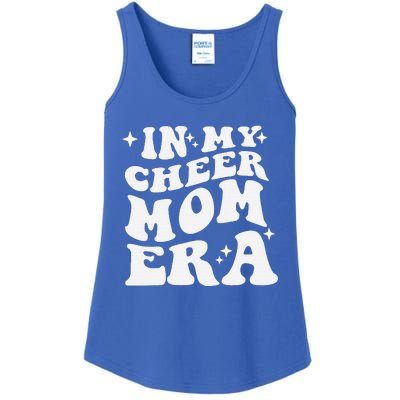 In My Cheer Mom Era Cheerleading Football Mom Game Day Gift Ladies Essential Tank