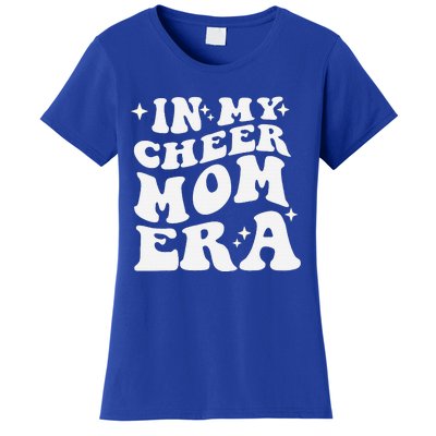 In My Cheer Mom Era Cheerleading Football Mom Game Day Gift Women's T-Shirt