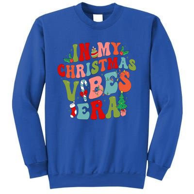 In My Christmas Vibes Era Groovy Merry Christmas Gift Sweatshirt