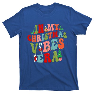 In My Christmas Vibes Era Groovy Merry Christmas Gift T-Shirt