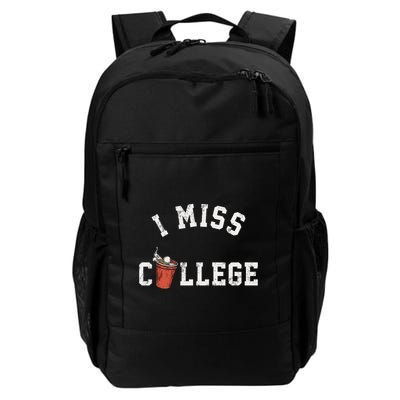 I Miss College Vintage Backpack