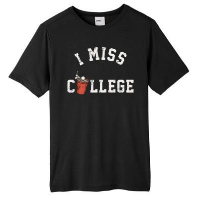 I Miss College Vintage Tall Fusion ChromaSoft Performance T-Shirt