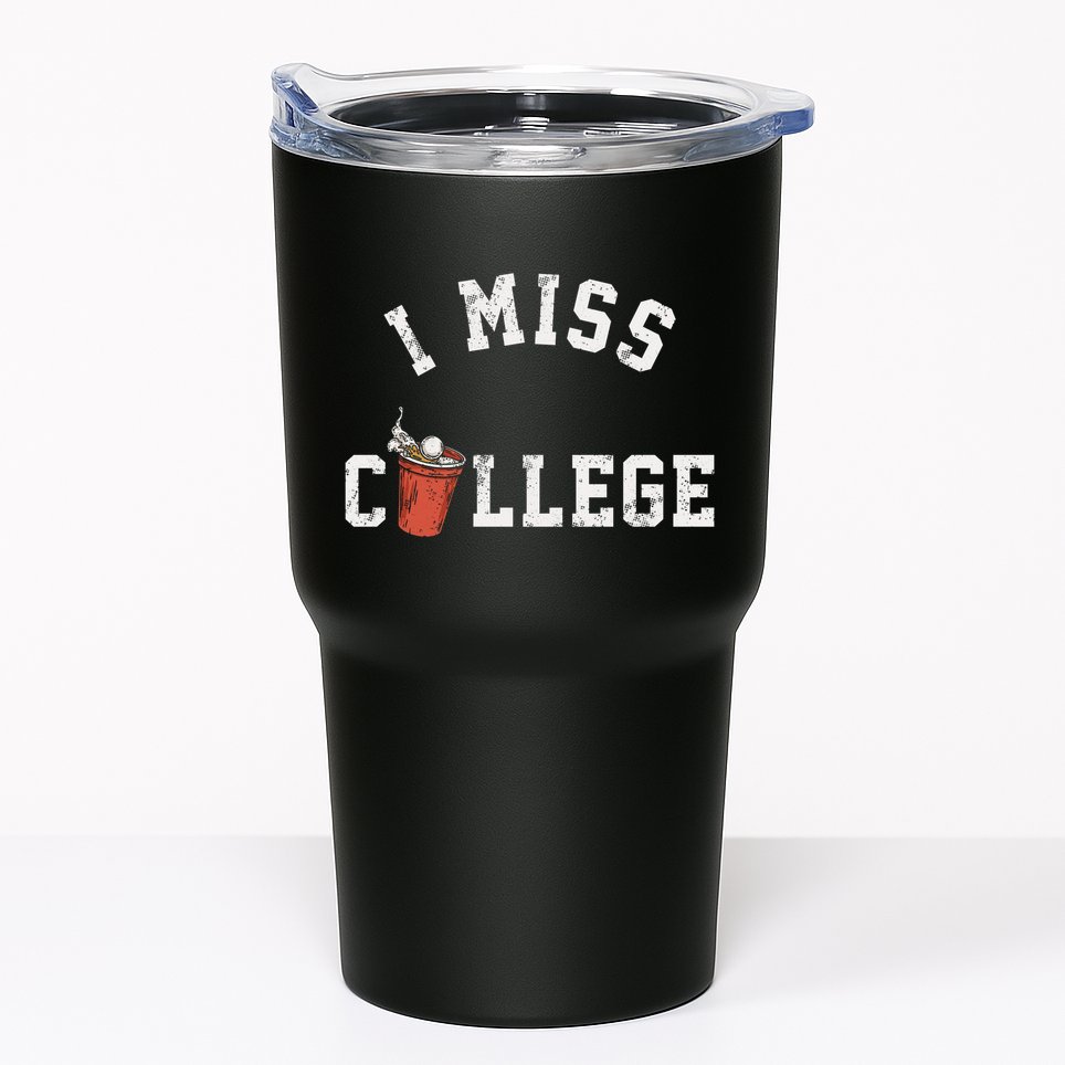 I Miss College Vintage Tumbler