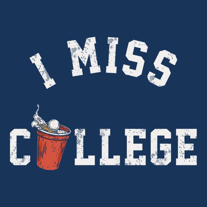 I Miss College Vintage Doggie Tank
