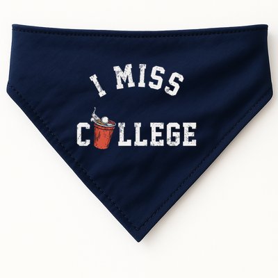 I Miss College Vintage USA-Made Doggie Bandana