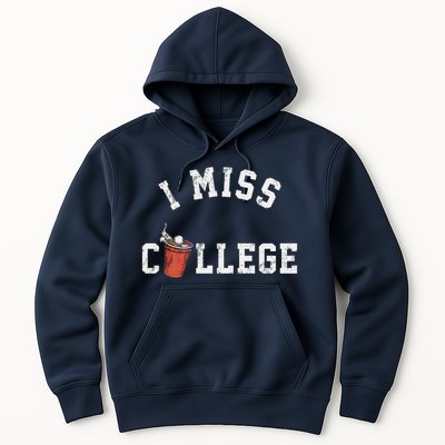 I Miss College Vintage Hoodie