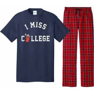 I Miss College Vintage Pajama Set