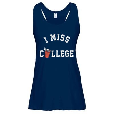 I Miss College Vintage Ladies Essential Flowy Tank